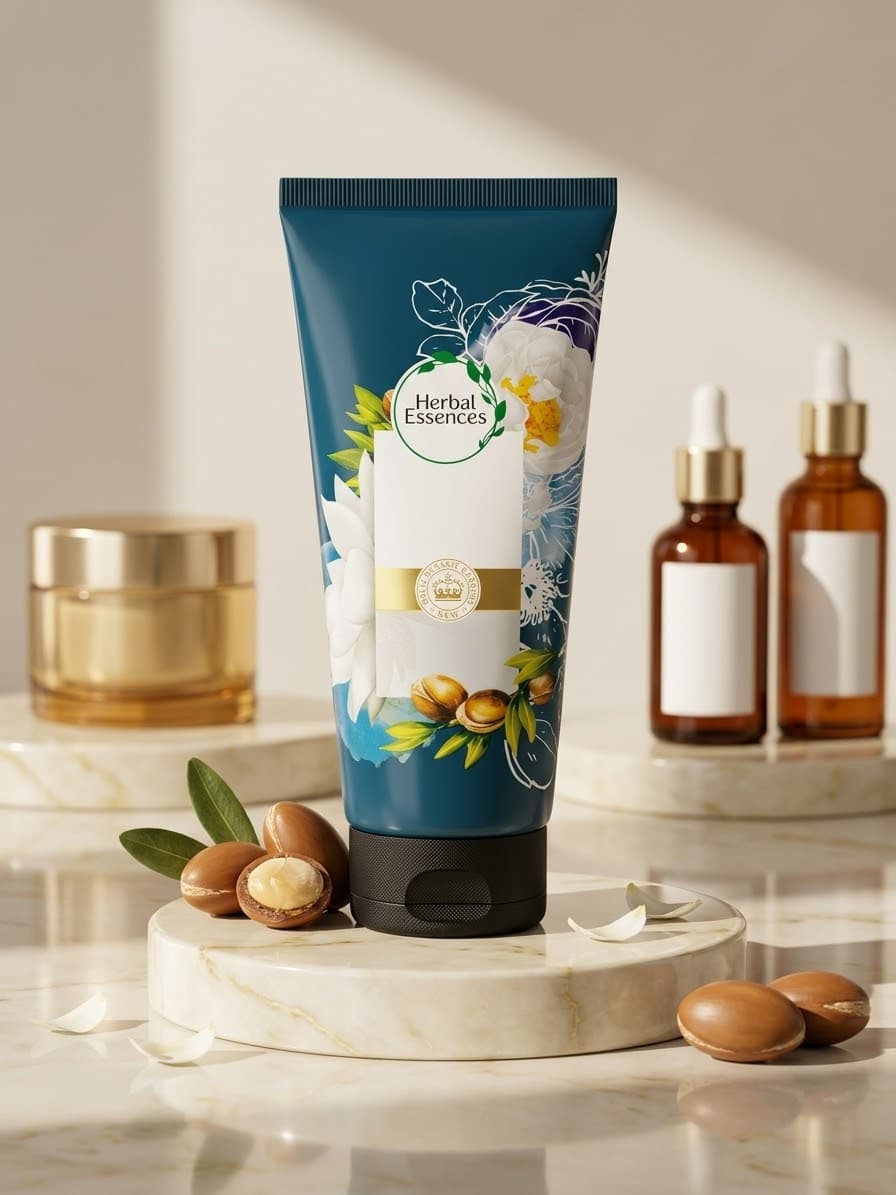 Après-Shampooing Herbal Essences Pure:renew – Soin Réparateur à l'Huile d'Argan (97% d'Origine Naturelle)